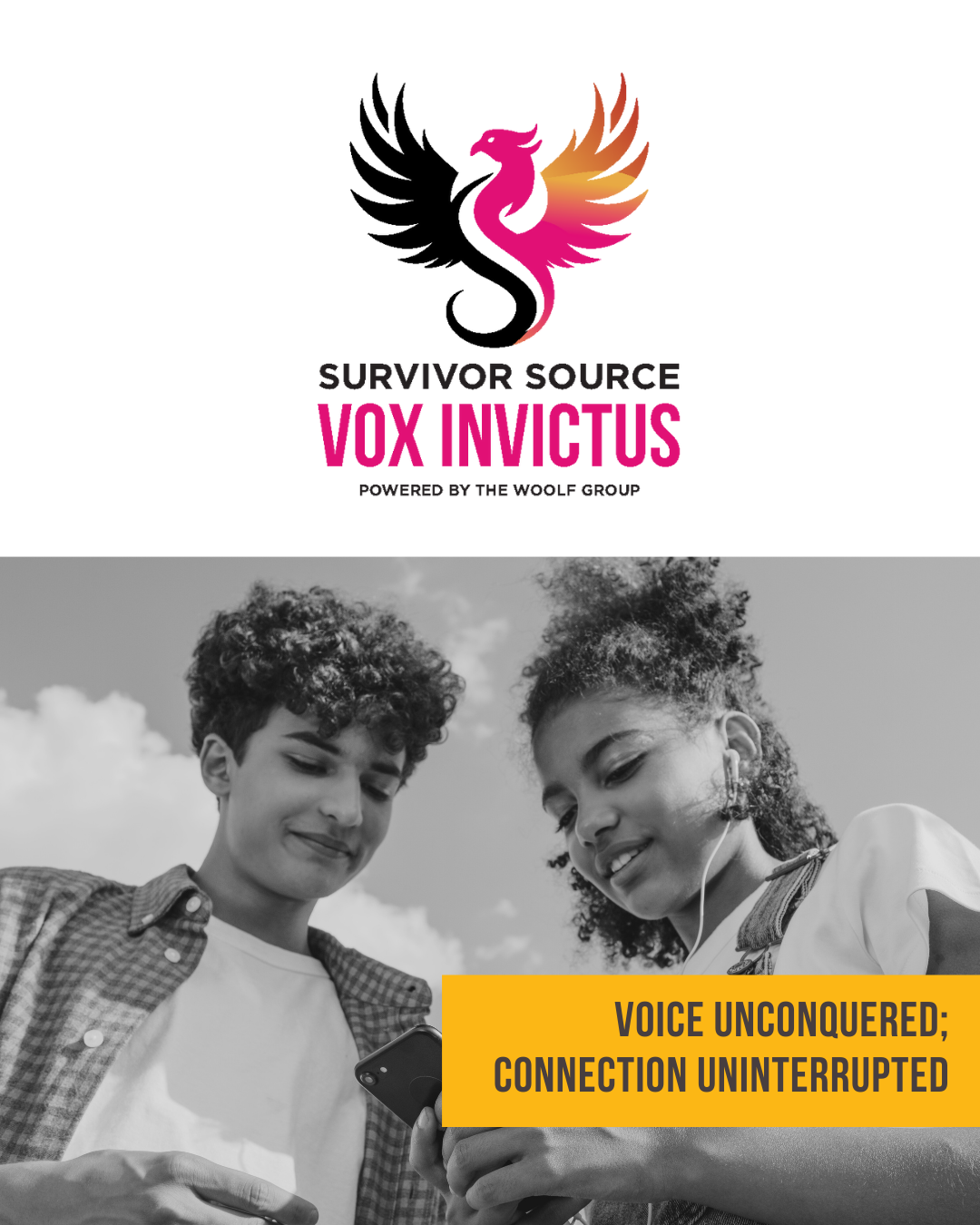 social media vox invictus Magenta w people social media vox invictus Magenta w people